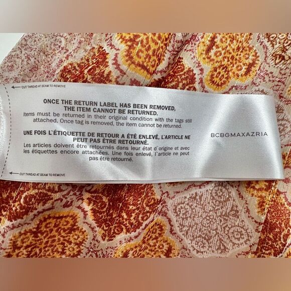 Bcbgmaxazria Dimitri Silk-Blend Dress Size XXSMALL - Picture 13 of 13